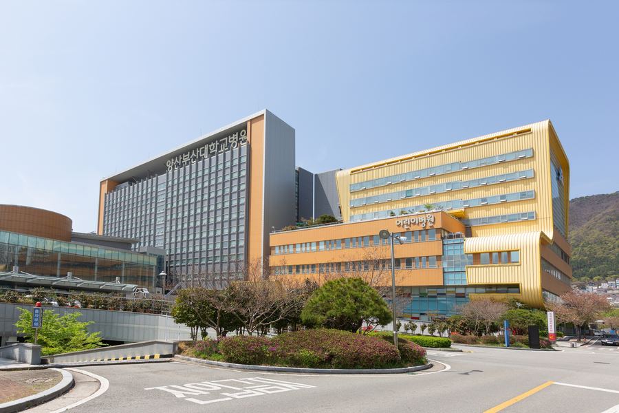 양산부산대학교병원 외관